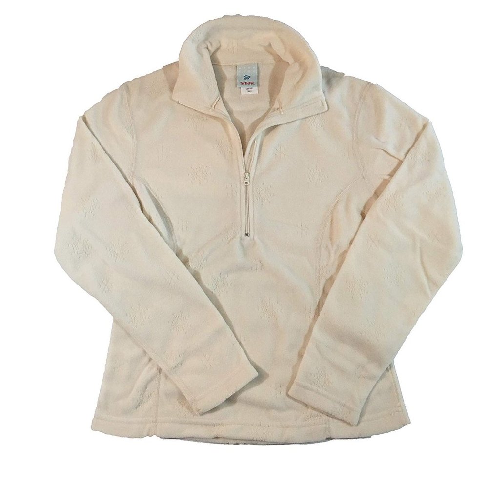 Turtle Fur Snowflake Princess Top Ivory